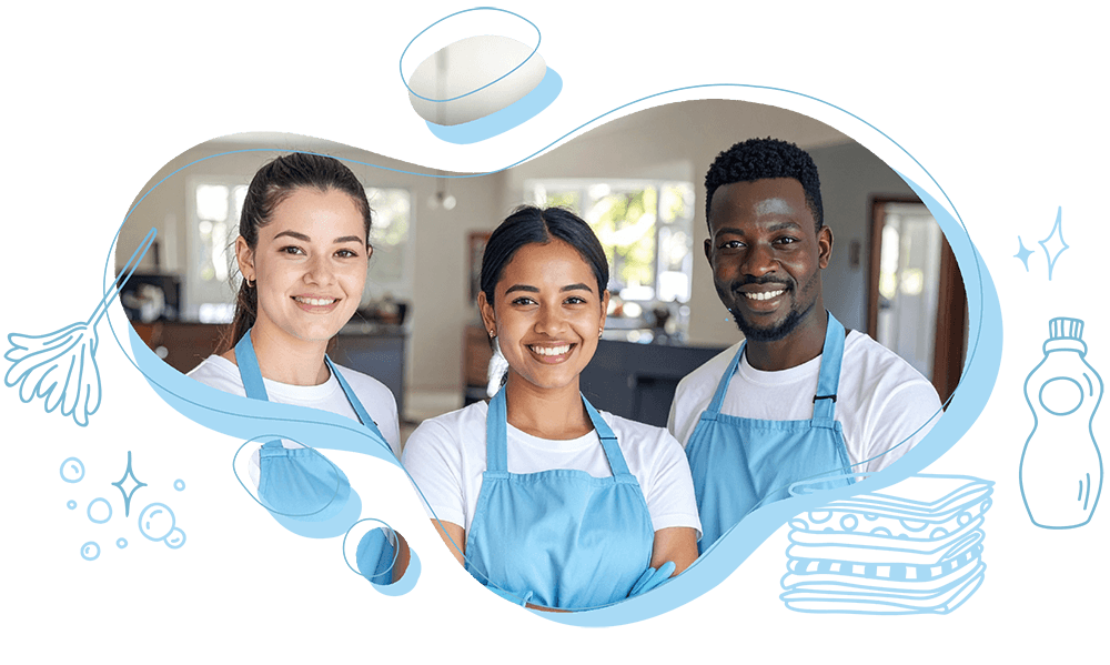 Professional cleaning service transforming homes